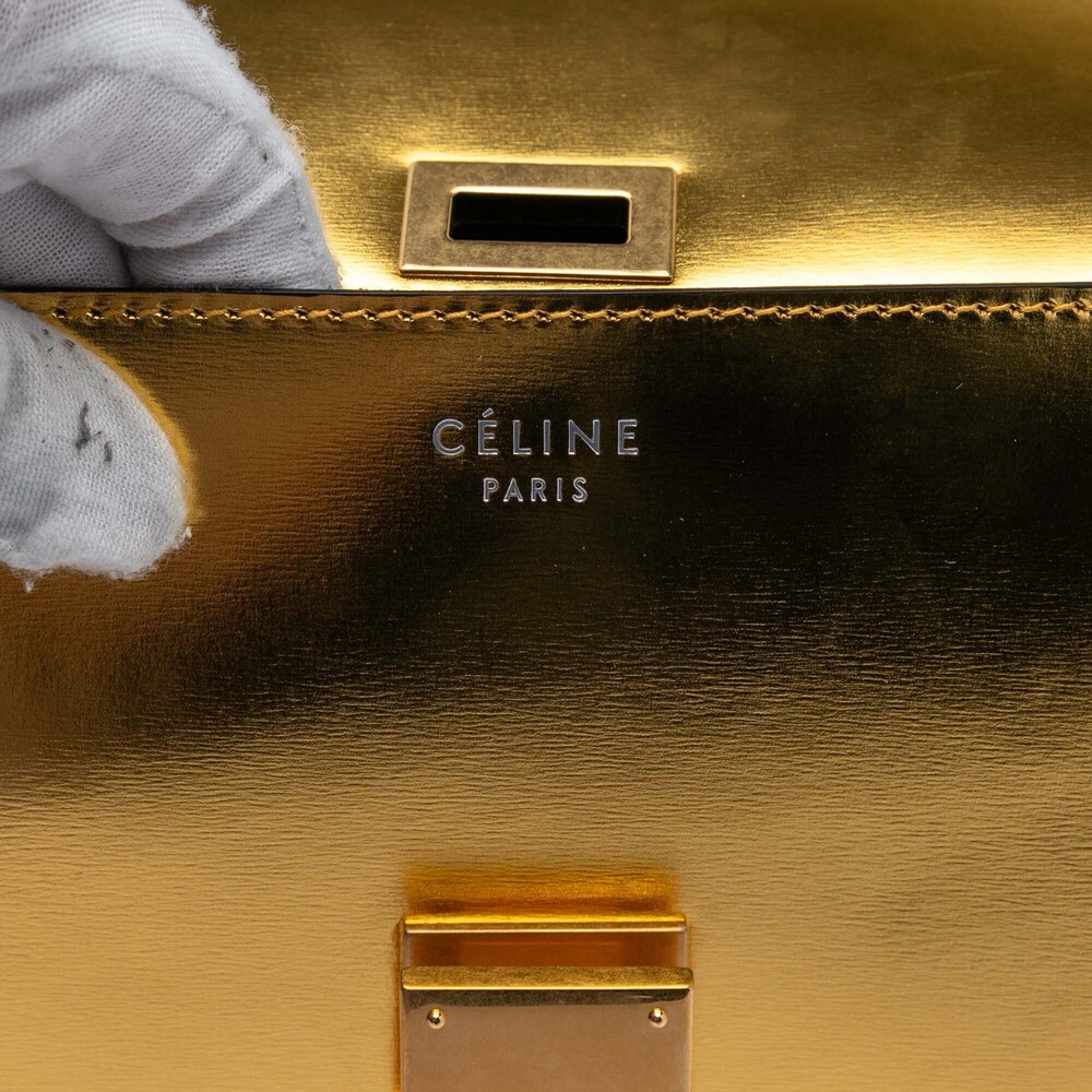 Pre-Loved Celine Medium Calfskin Classic Box - Picture 5 of 7